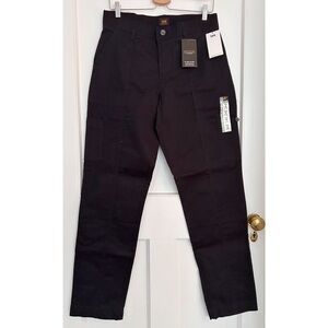 BNWT Black Lee Utility Pants Size 8 Long